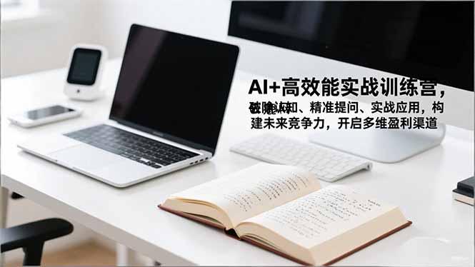 AI+高效能实战训练营，破除认知、精准提问、实战应用，构建未来竞争力，开启多维盈利渠道|云鹿网