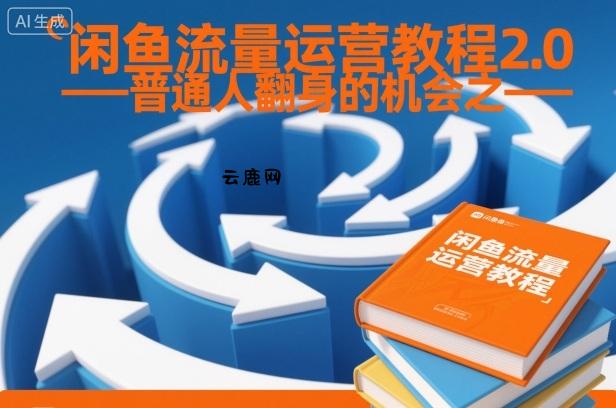 闲鱼流量运营教程2.0——普通人翻身的机会之一|云鹿网