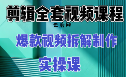 冰糖老师·AI视频制作实操课程(更新11月)|云鹿网